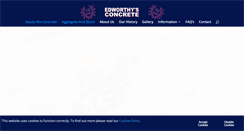 Desktop Screenshot of edworthysconcrete.co.uk